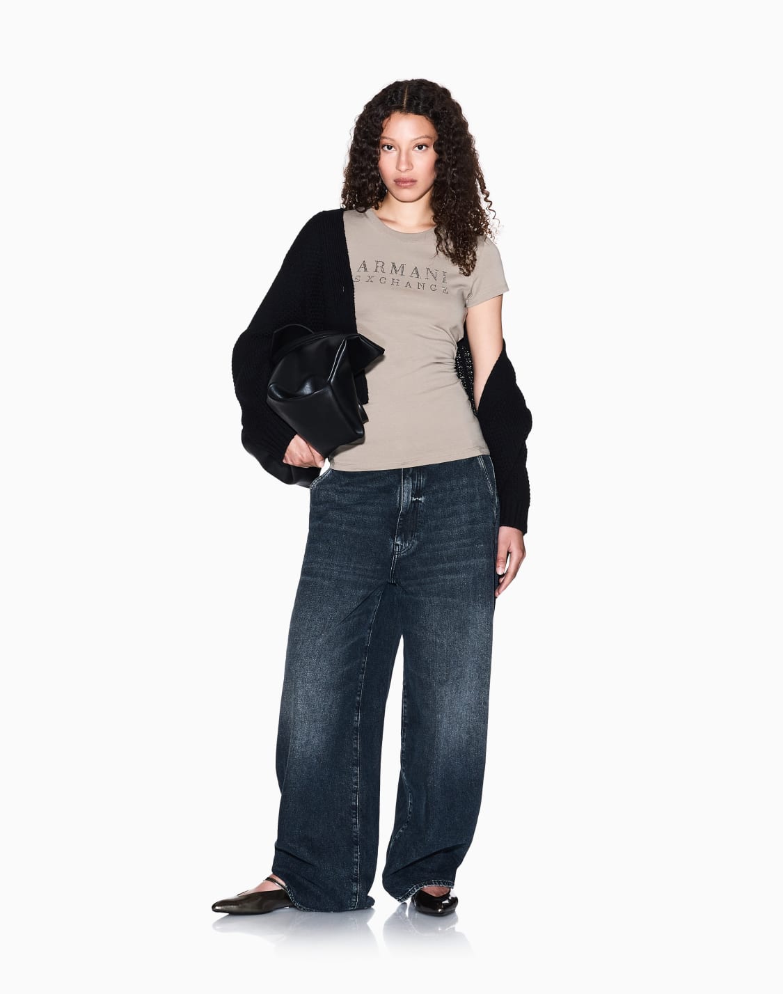 camisetas-slim-fit-marrn--armani-exchange