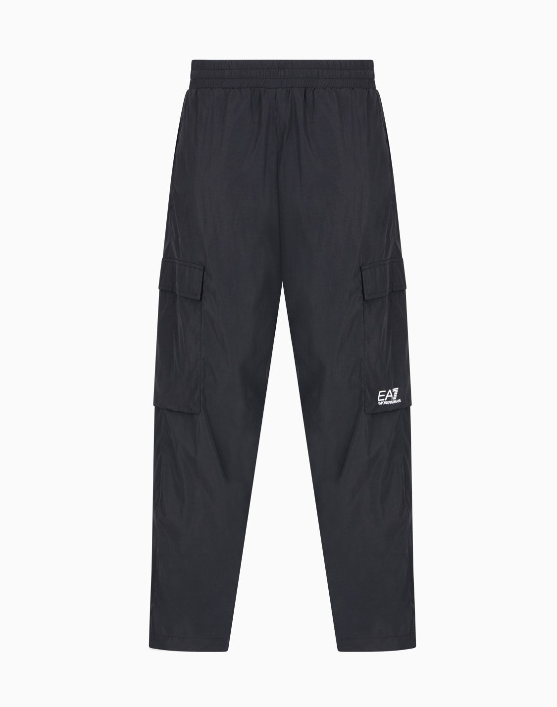 pantaloni-cargo-core-identity-in-nylon-nero--ea7