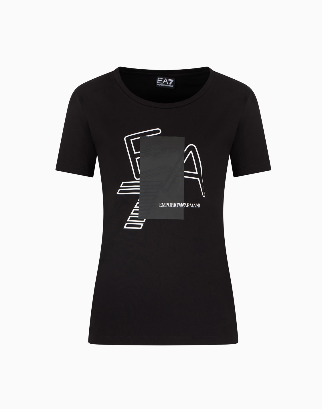 t-shirt-girocollo-logo-series-in-cotone-stretch-nero--ea7