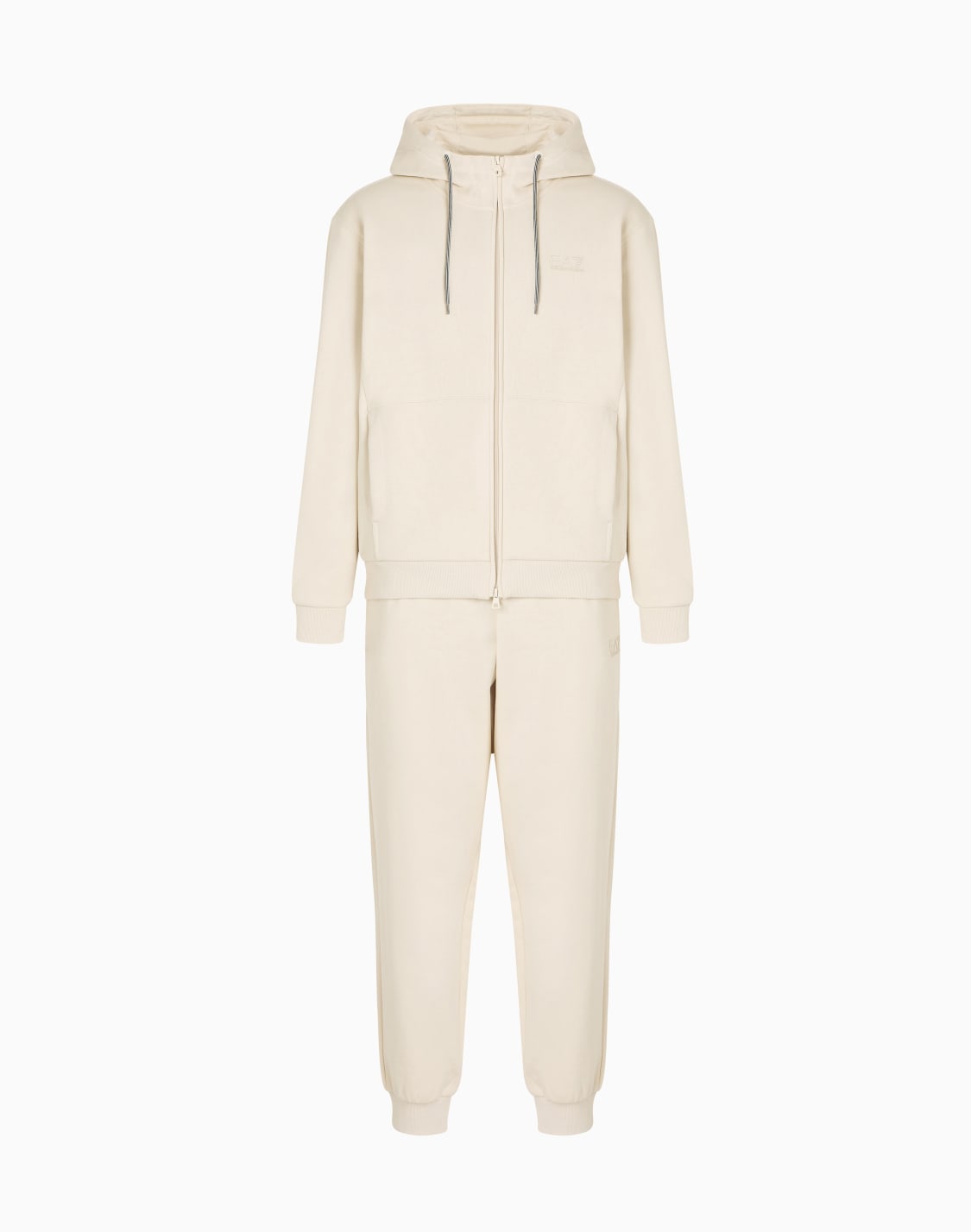 visibility-cotton-blend-jersey-fleece-tracksuit-beige--ea7