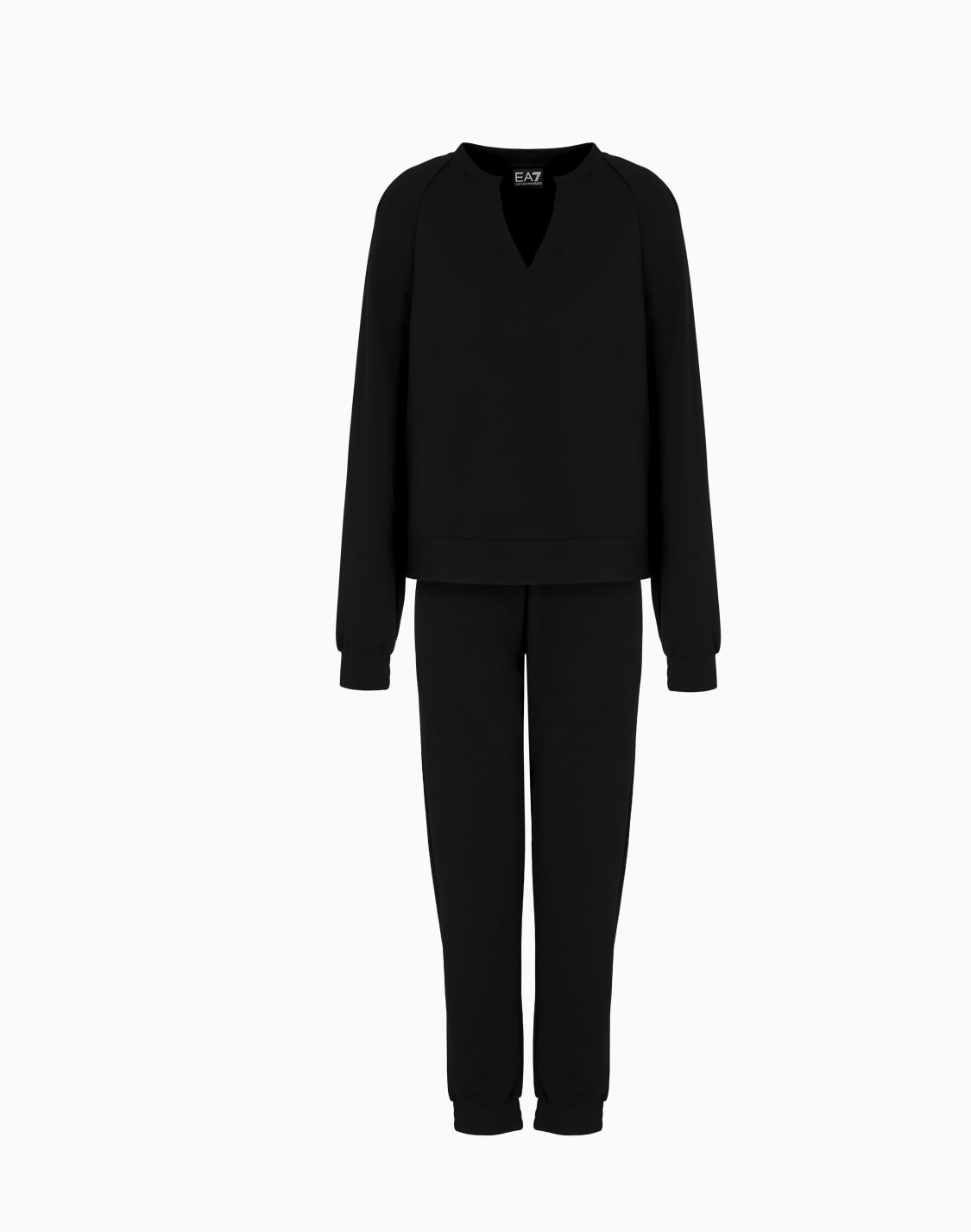 tuta-in-interlock-di-misto-cotone-e-modal-stretch-nero--ea7