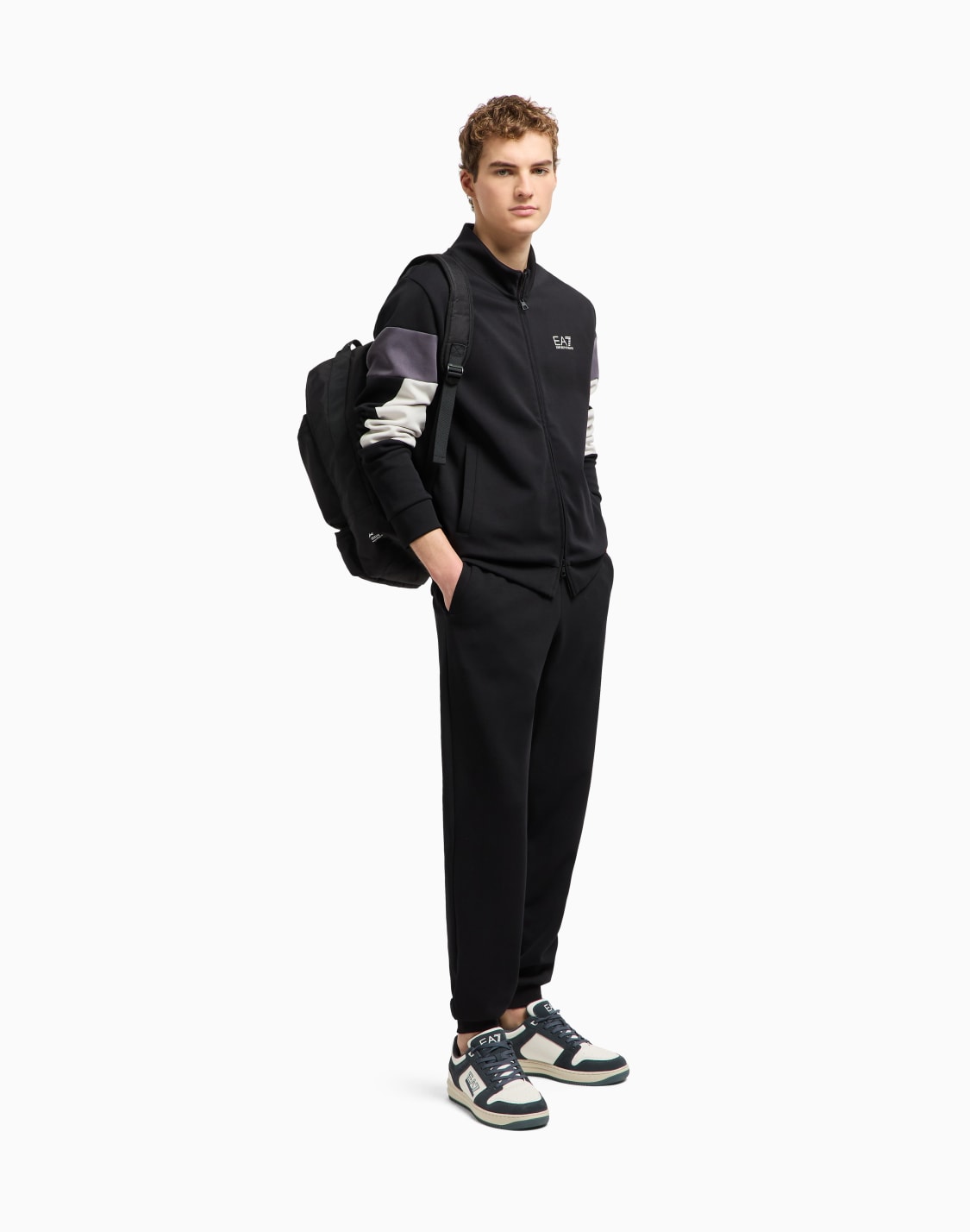 summer-block-cotton-blend-tracksuit-black--ea7