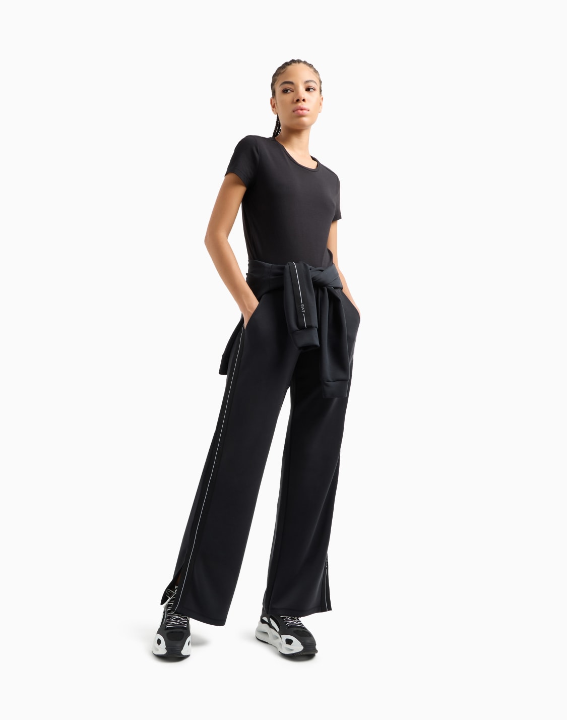 t-shirt-logo-series-in-jersey-di-cotone-stretch-nero--ea7