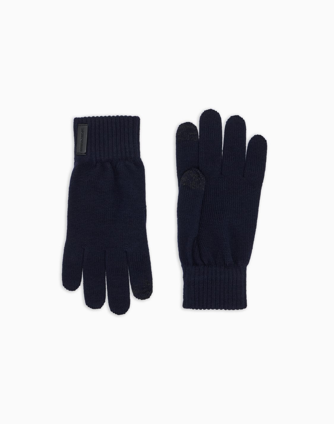 plain-knit-virgin-wool-touchscreen-gloves-navy-blue--emporio-armani