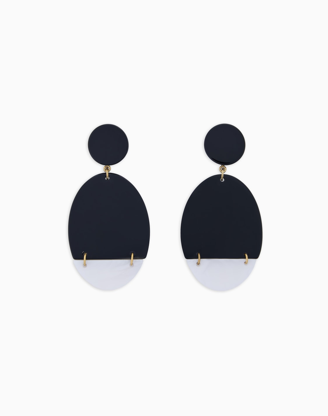 two-tone-resin-clip-on-pendant-earrings-grey--giorgio-armani
