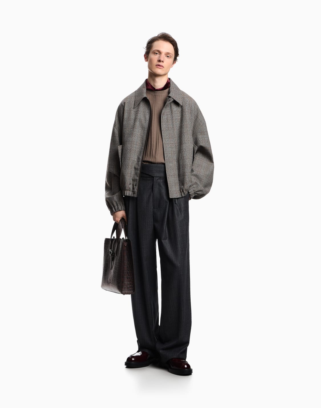 virgin-wool-jumper-with-embossed-jacquard-pattern-brown--emporio-armani