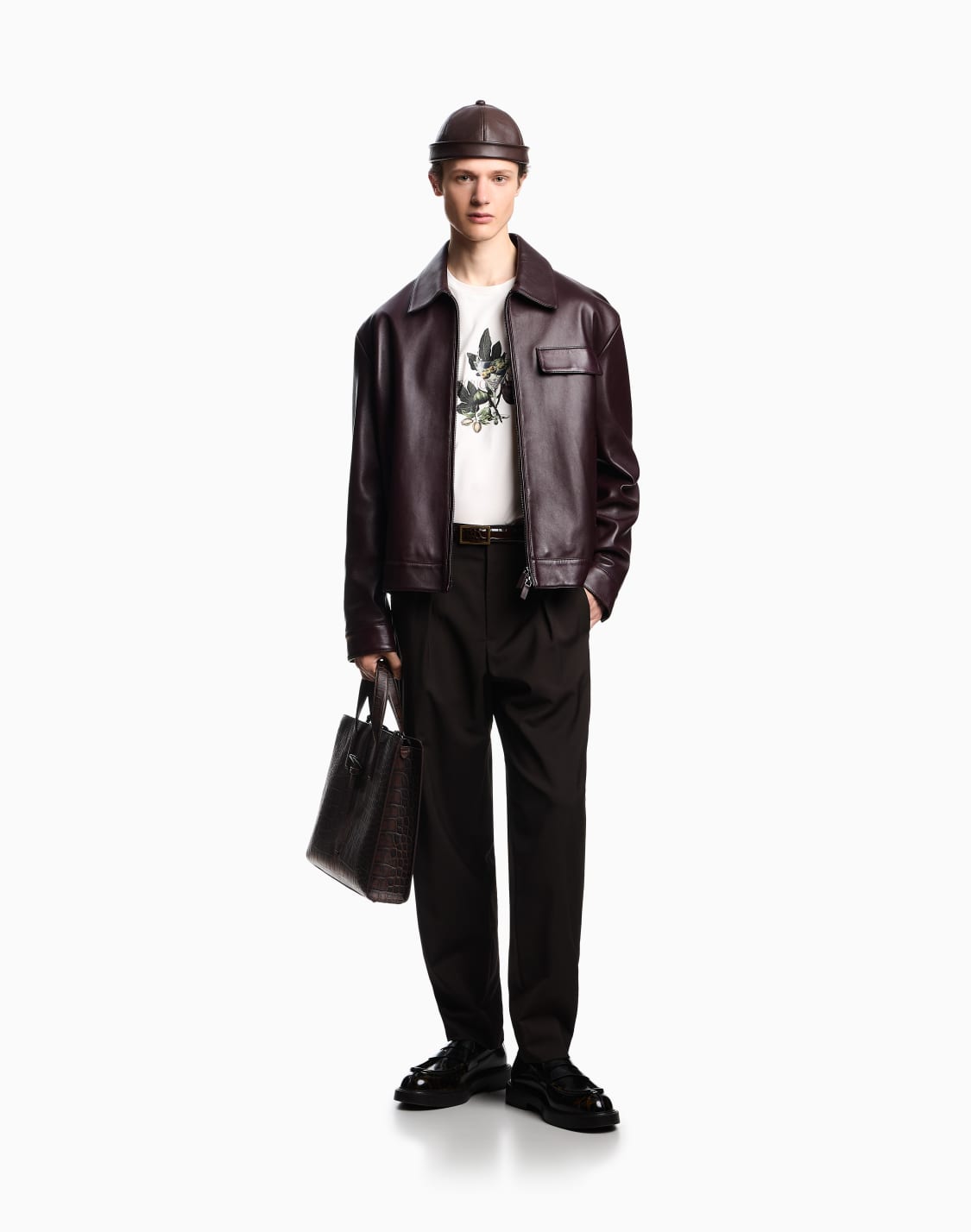 asv-tシャツ-ジャジ-ゴブレットリフプリント-ホワイト--emporio-armani