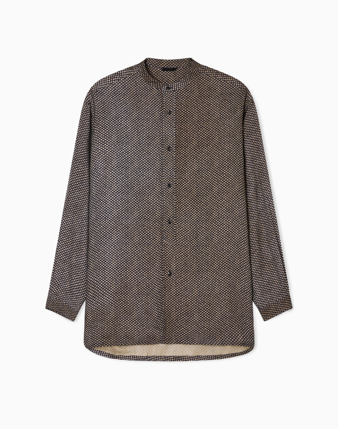 geometric-viscose-band-collar-shirt---giorgio-armani
