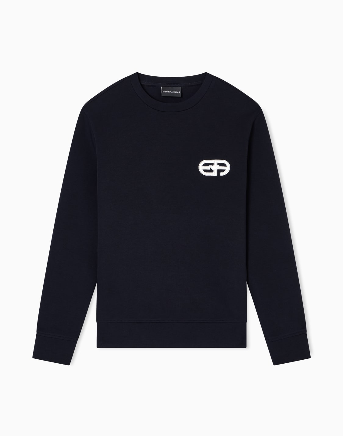 double-jersey-sweatshirt-with-embossed-embroidered-ea-logo-navy-blue--emporio-armani