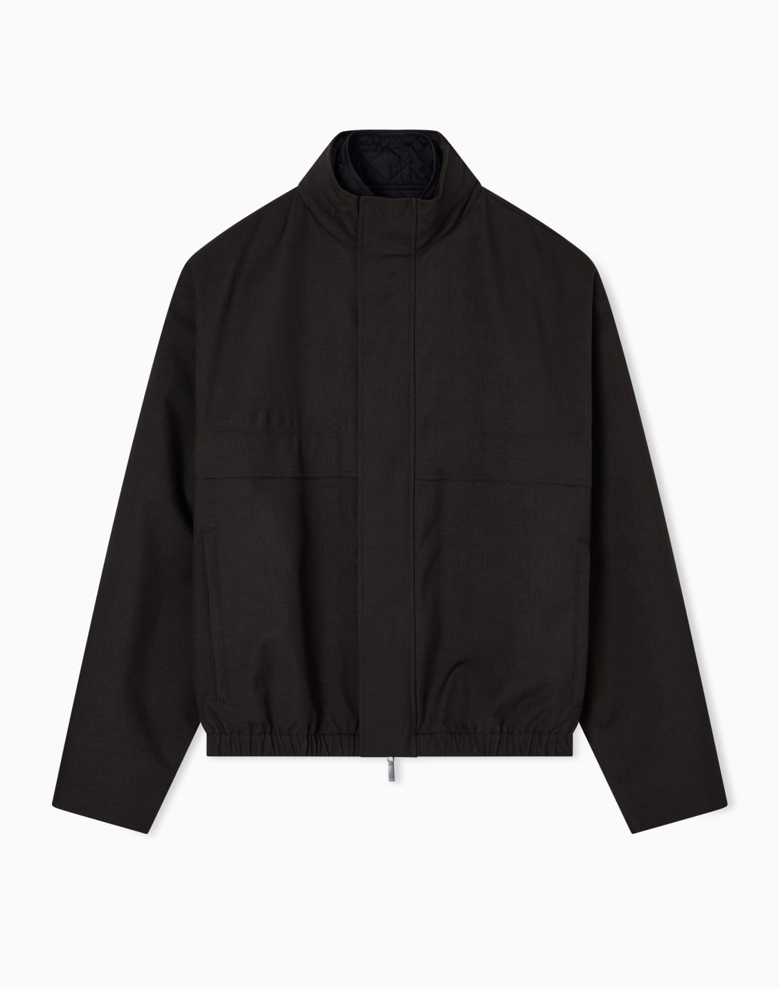 blouson-mit-durchgehendem-2-in-1-reiverschluss-aus-funktionsgewebe-braun--emporio-armani