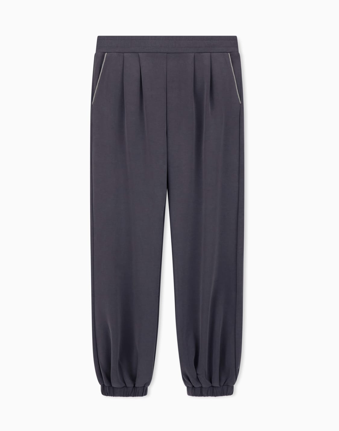 pantaloni-jogger-precious-in-interlock-di-modal-stretch-grigio--ea7