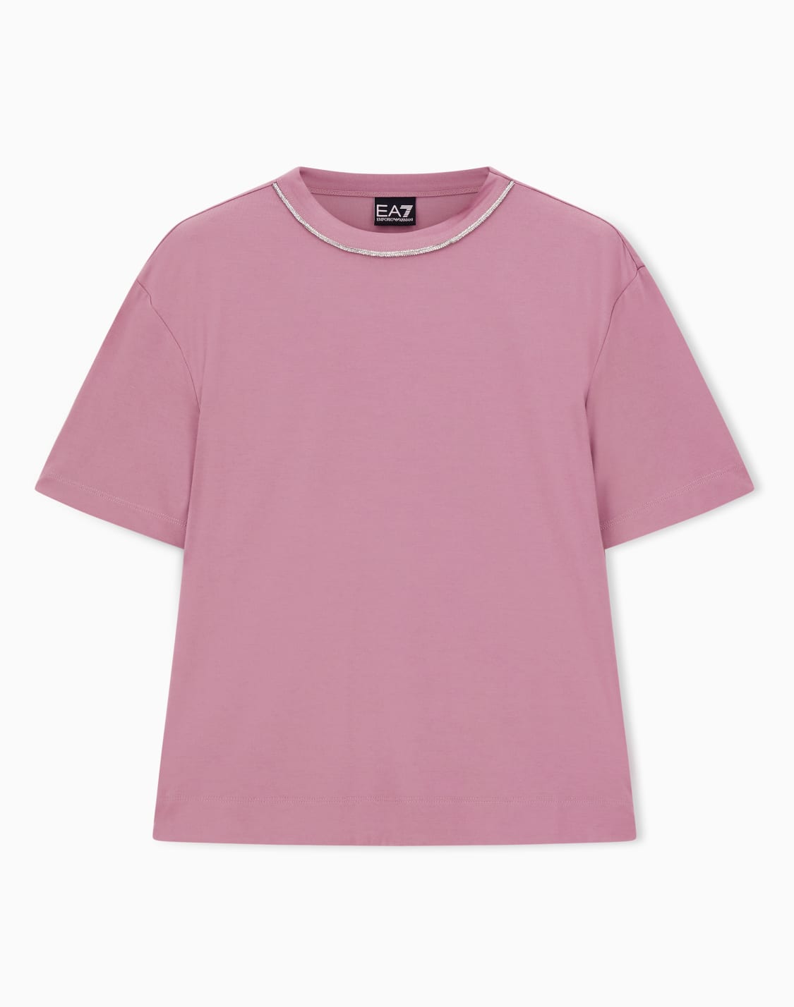 precious-viscose-blend-crew-neck-t-shirt-pink--ea7