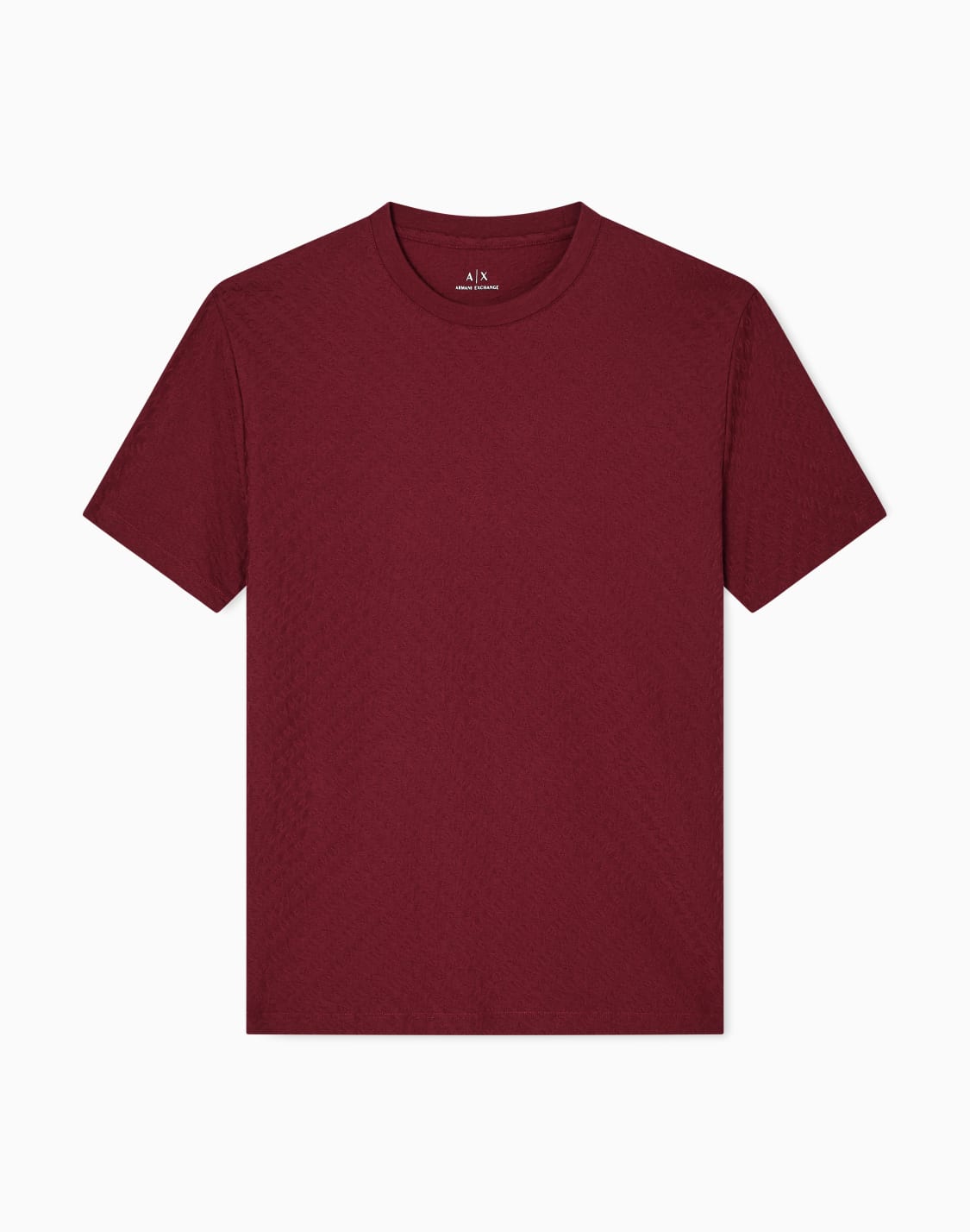 regular-fit-t-shirt-in-jacquard-fabric-red--armani-exchange
