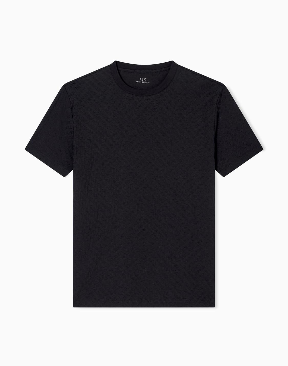 regular-fit-t-shirt-in-jacquard-fabric-black--armani-exchange