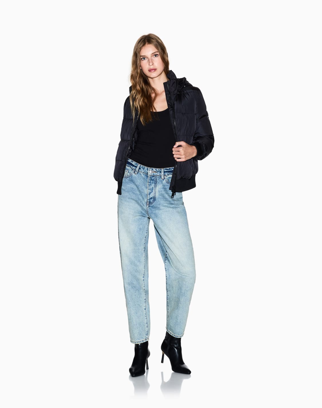 dbardeur-en-jersey-avec-logo-noir--armani-exchange