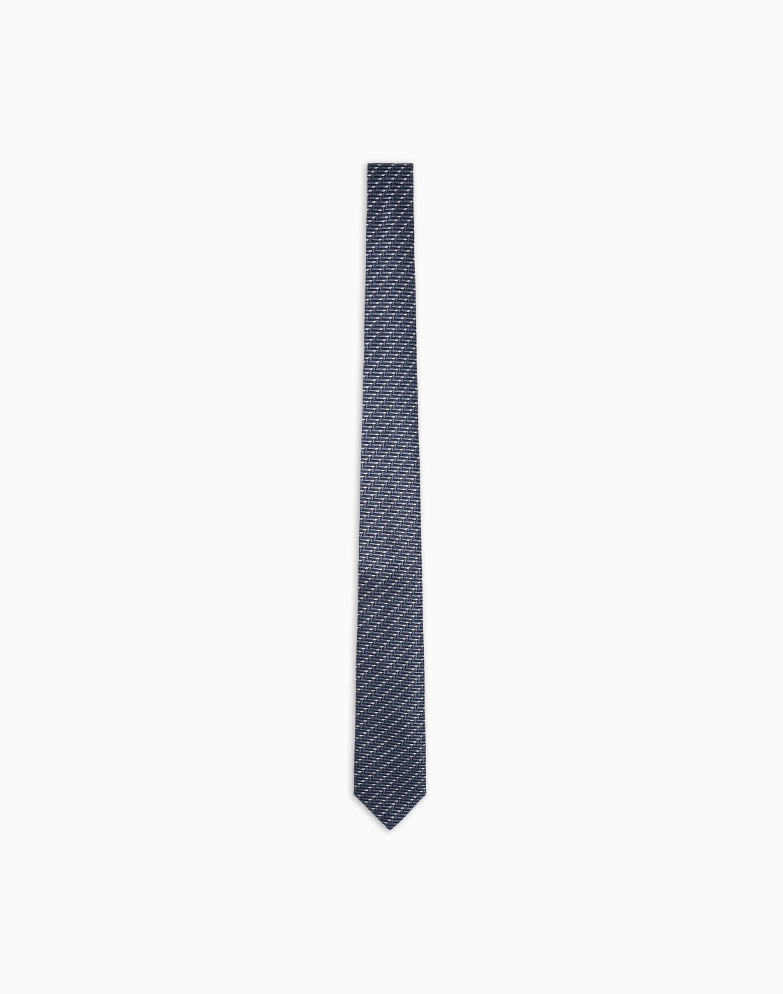 cravatta-in-seta-jacquard-chevron-nero--giorgio-armani