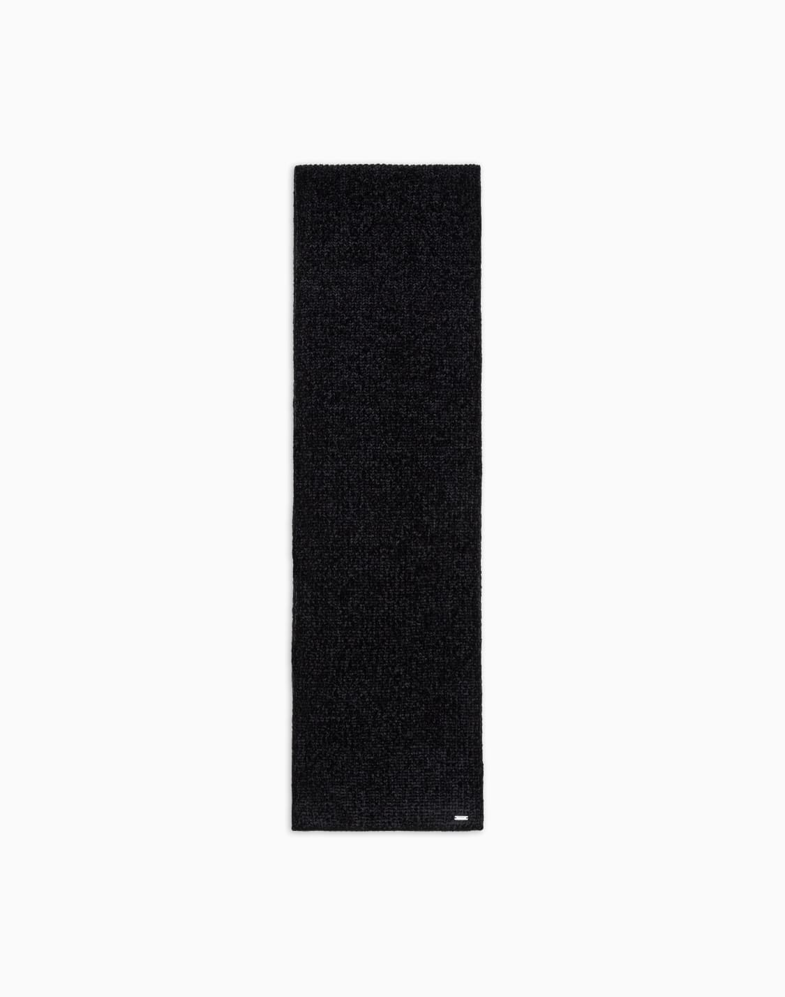 black-knitted-scarf-black--armani-exchange