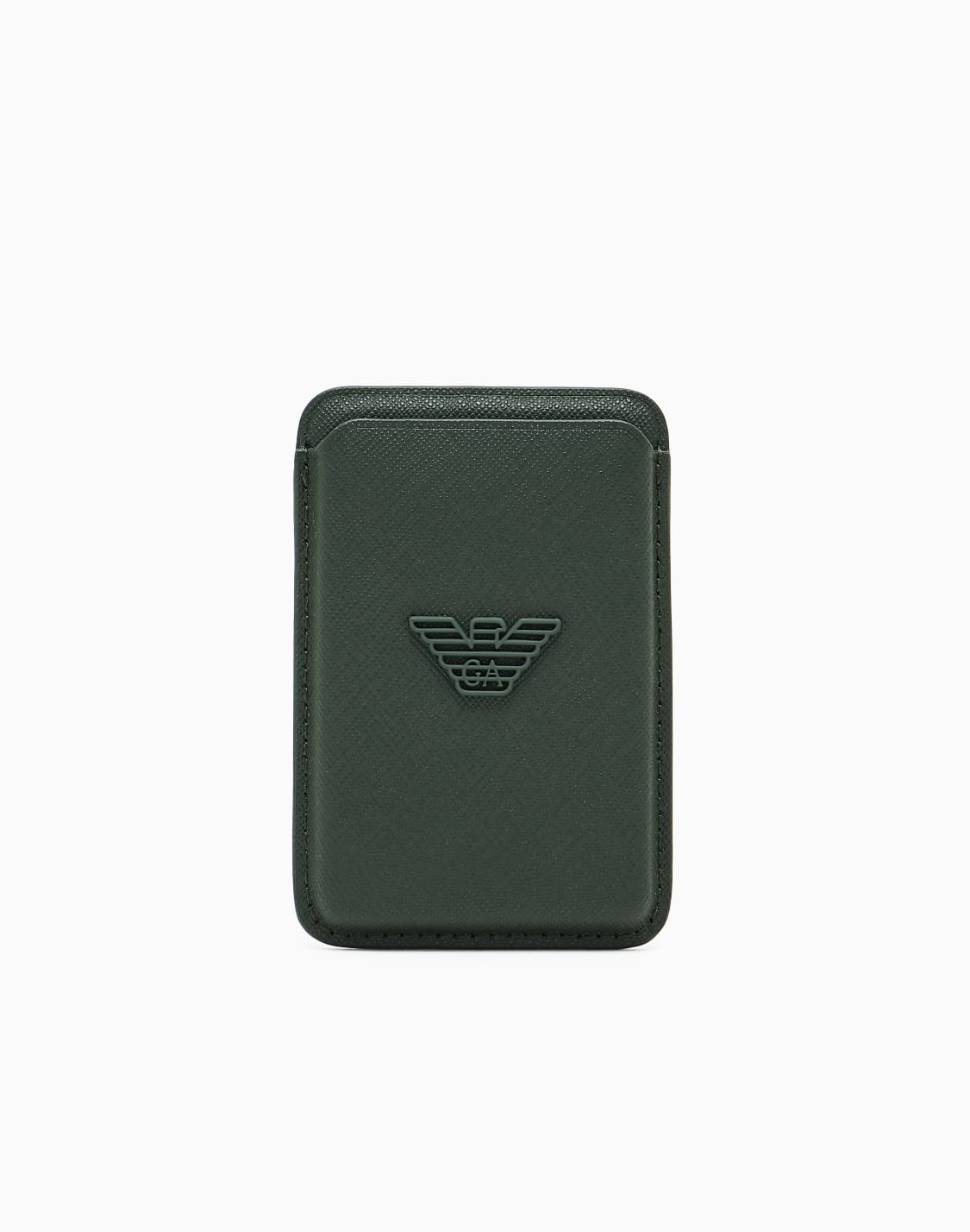 asv-kartenetui-mit-magnetfunktion-gefertigt-aus-neu-aufbereitetem-saffiano-grn--emporio-armani