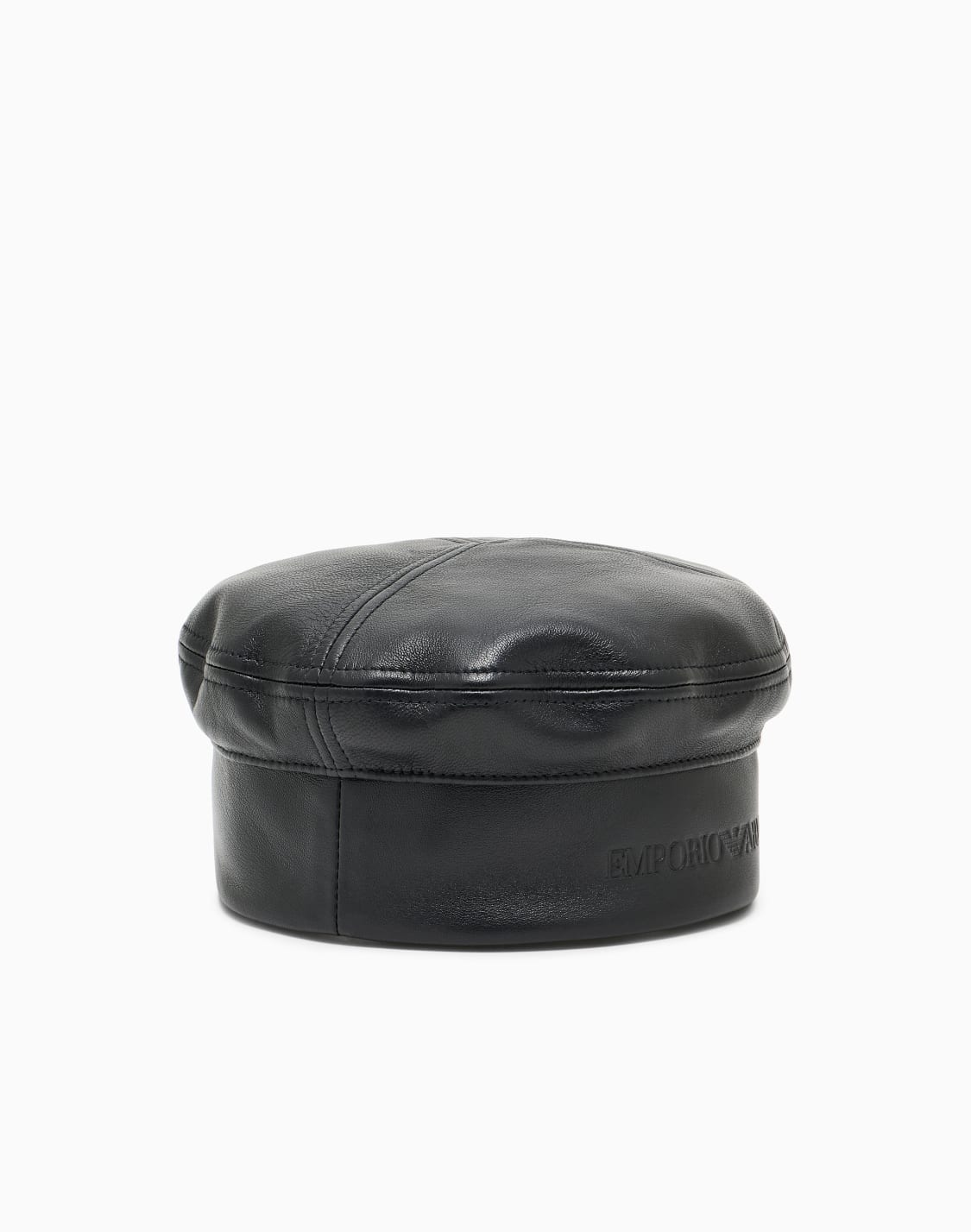 nappa-leather-beret-with-logo-black--emporio-armani
