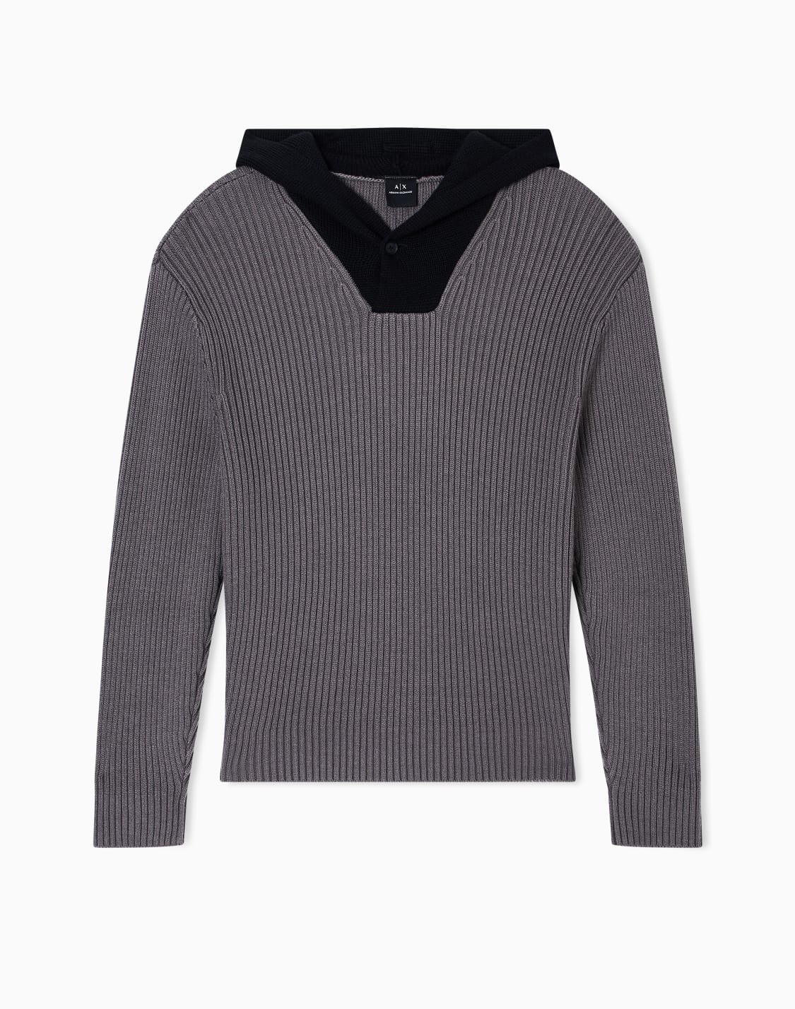 ribbed-hooded-sweater-grey--armani-exchange