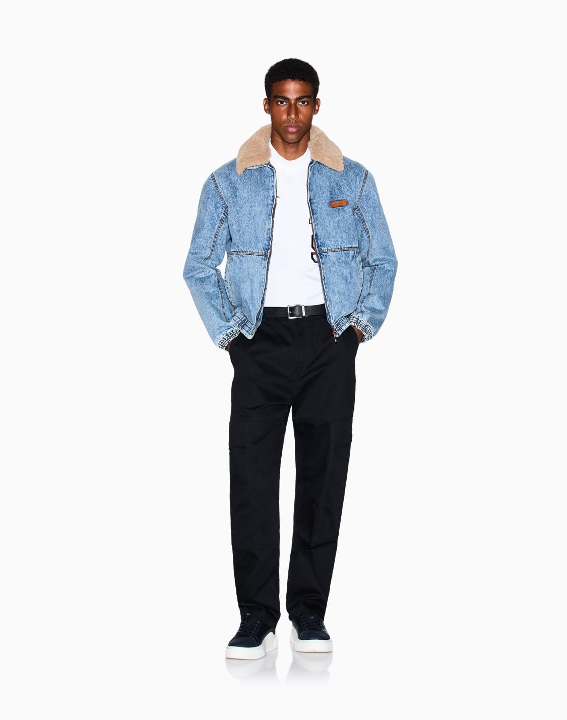 denim-jacket-with-faux-fur-collar-blue--armani-exchange