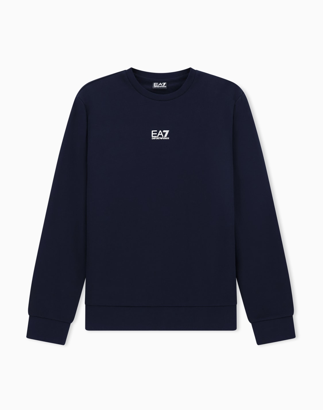 sudadera-de-cuello-redondo-de-mezcla-de-algodn-core-identity-azul--ea7