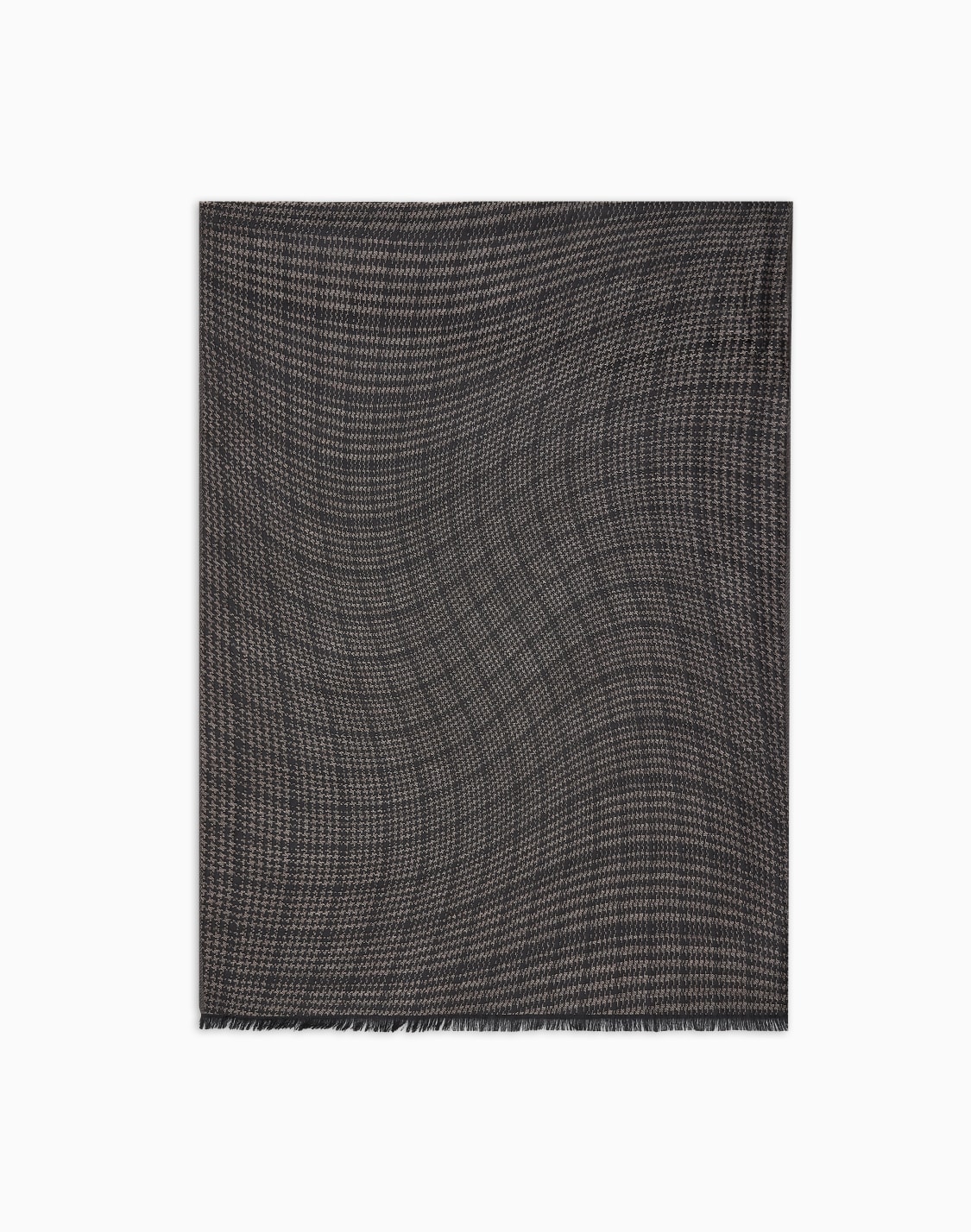 スカフ-バジンウルシルク-ジャカドハウンドトゥス-ブラウン--giorgio-armani