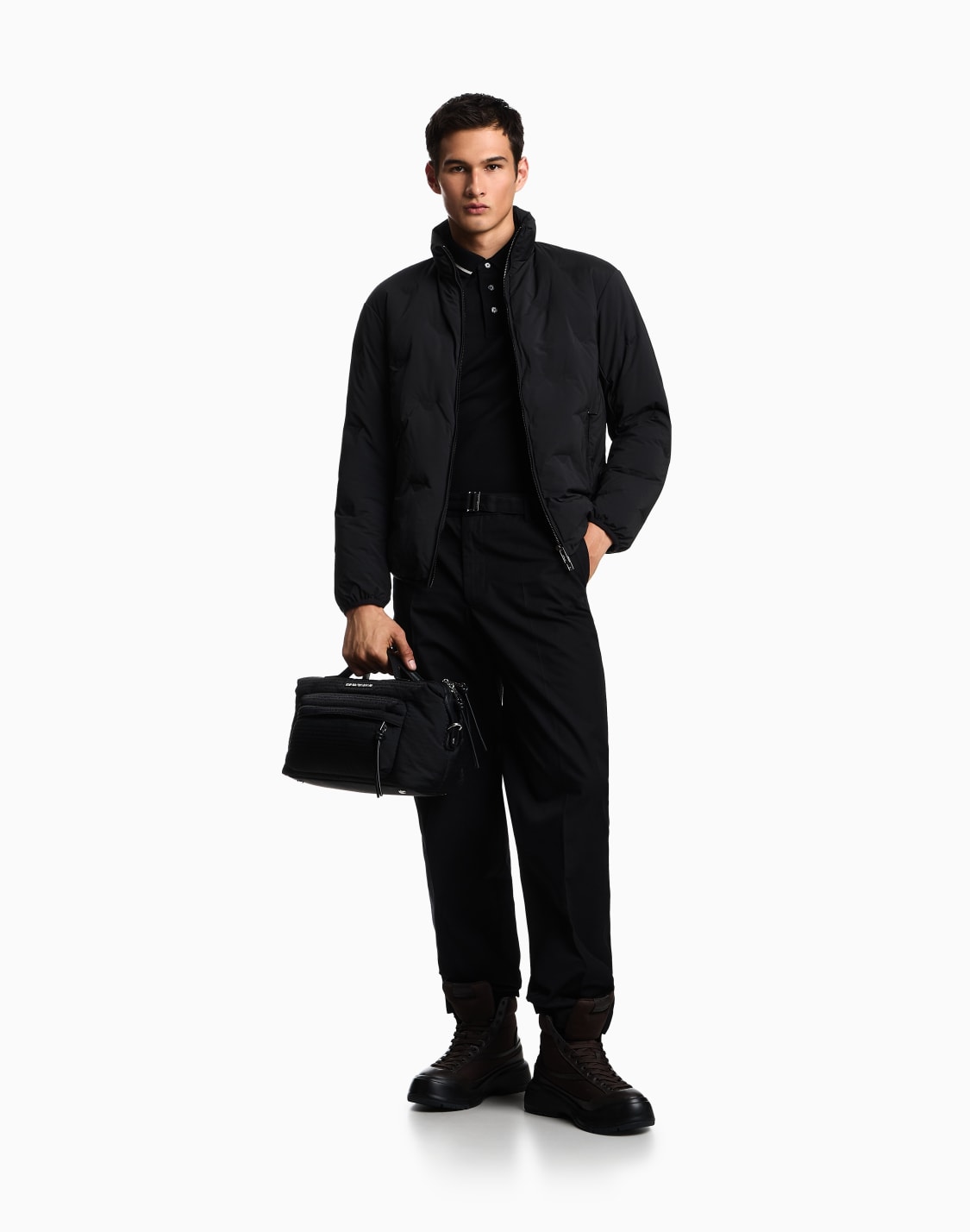 full-zip-nylon-down-jacket-with-inlaid-all-over-micro-eagles-black--emporio-armani