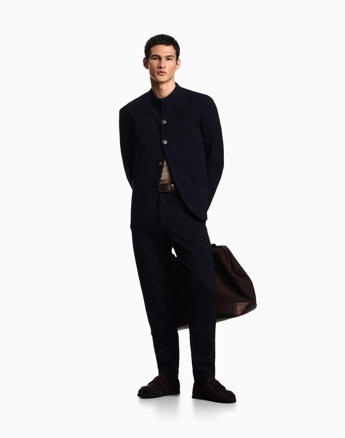 giacca-collo-guru-in-lana-vergine-motivo-galles-3d-blu-navy--emporio-armani