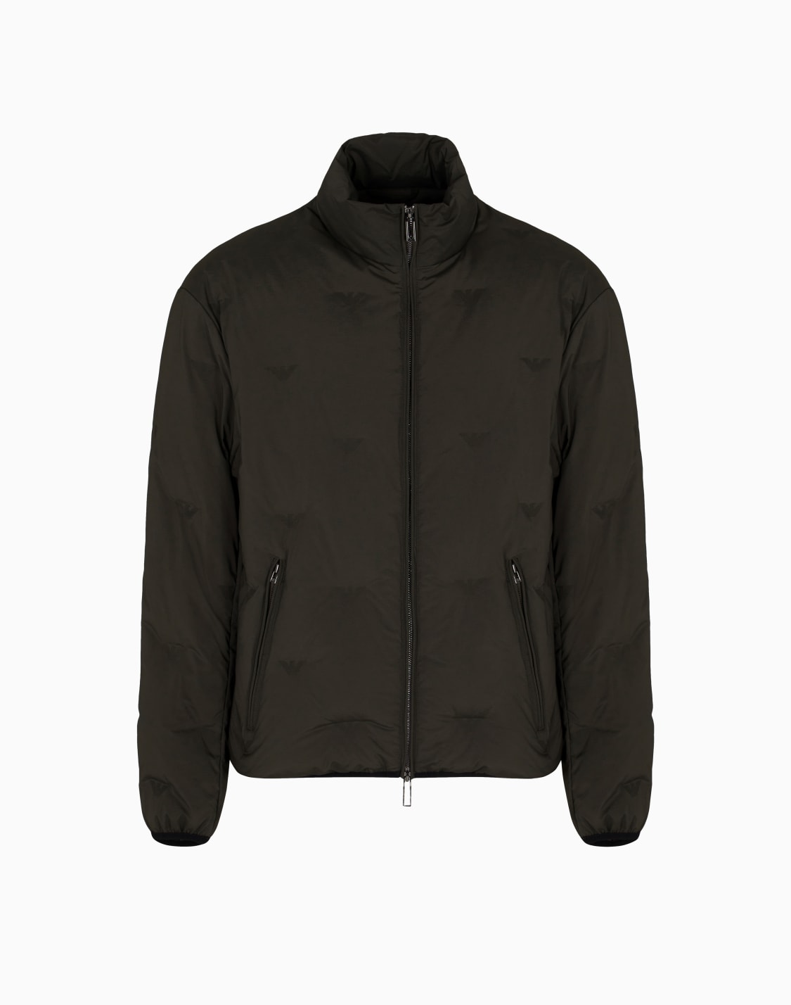 full-zip-nylon-down-jacket-with-inlaid-all-over-micro-eagles-green--emporio-armani