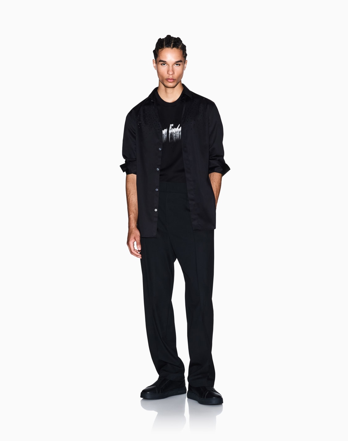 pleated-trousers-black--armani-exchange
