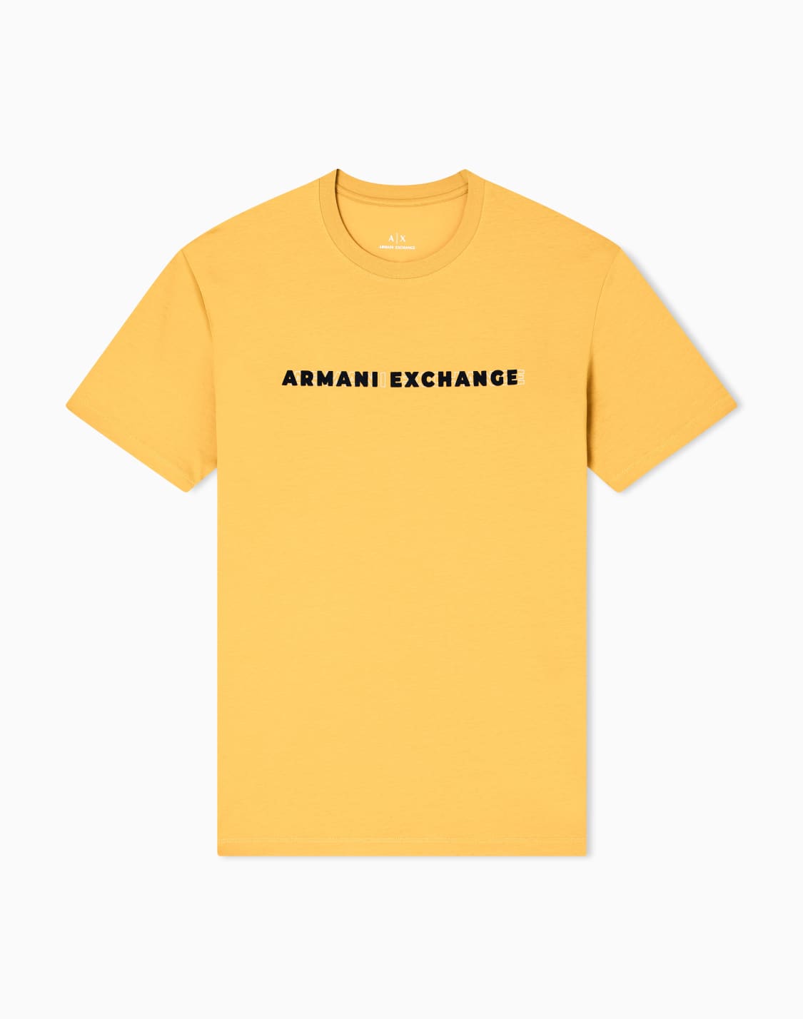 -regular-fit-t-shirt-with-logo-yellow--armani-exchange