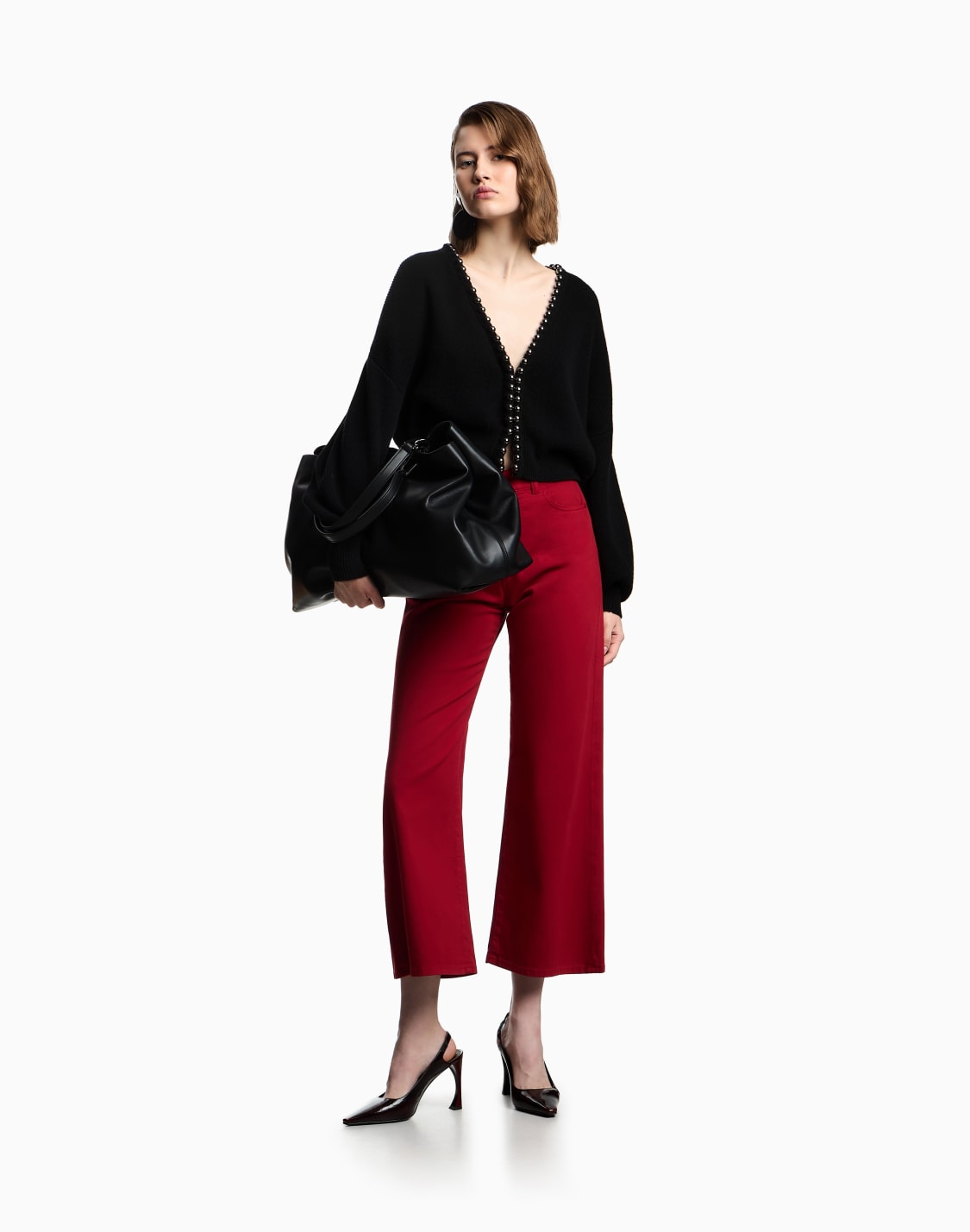 j33-mid-rise-cropped-wide-leg-jeans-in-garment-dyed-stretch-drill-red--emporio-armani