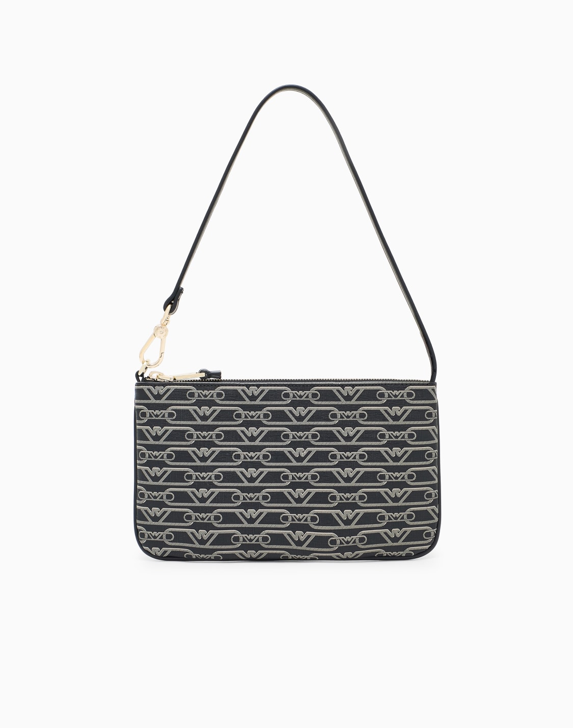 オンライン限定ミニバッグ-オルオバモノグラム-ブラック--emporio-armani