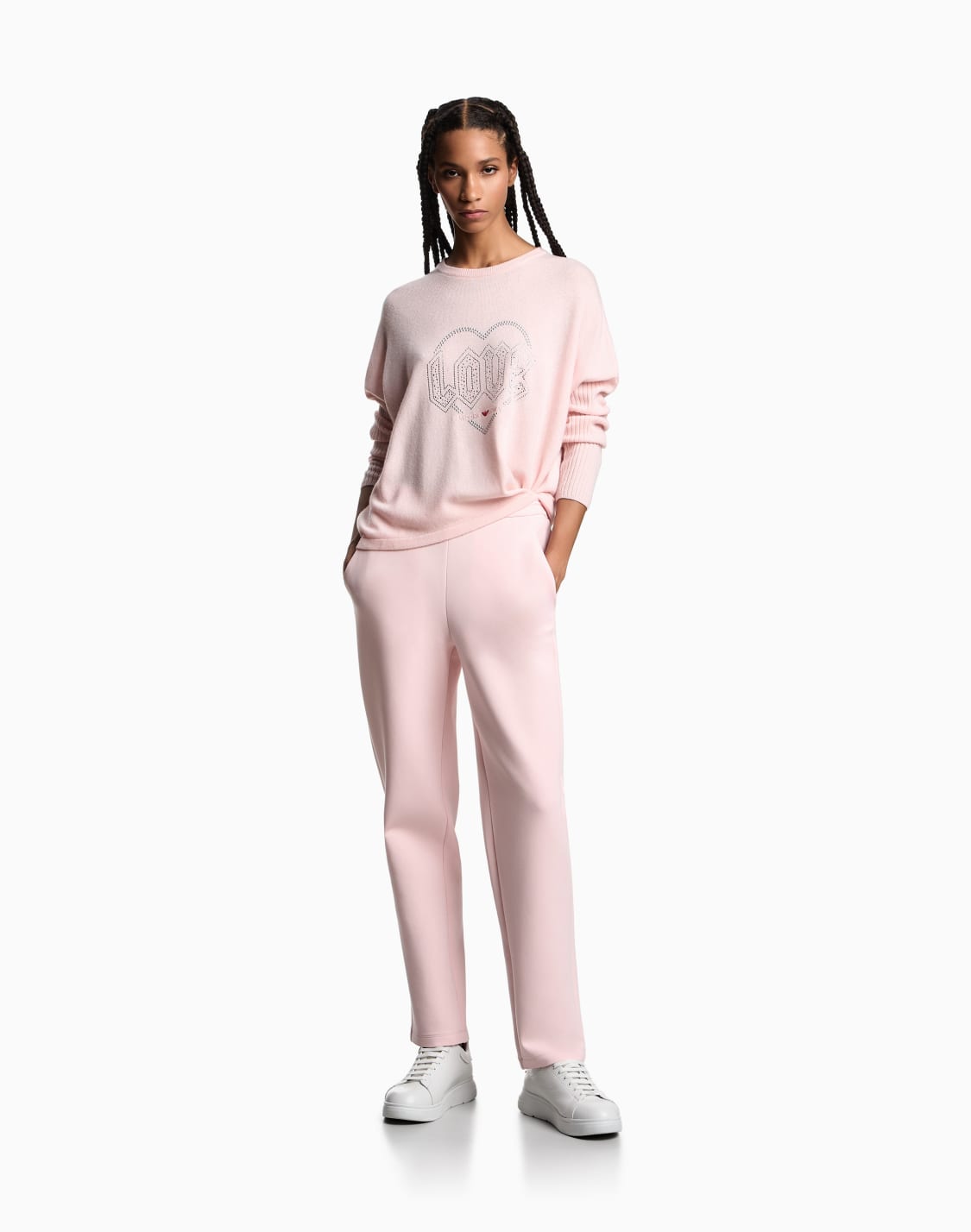 pantalones-en-punto-doble-de-la-cpsula-san-valentn-asv-rosa--emporio-armani