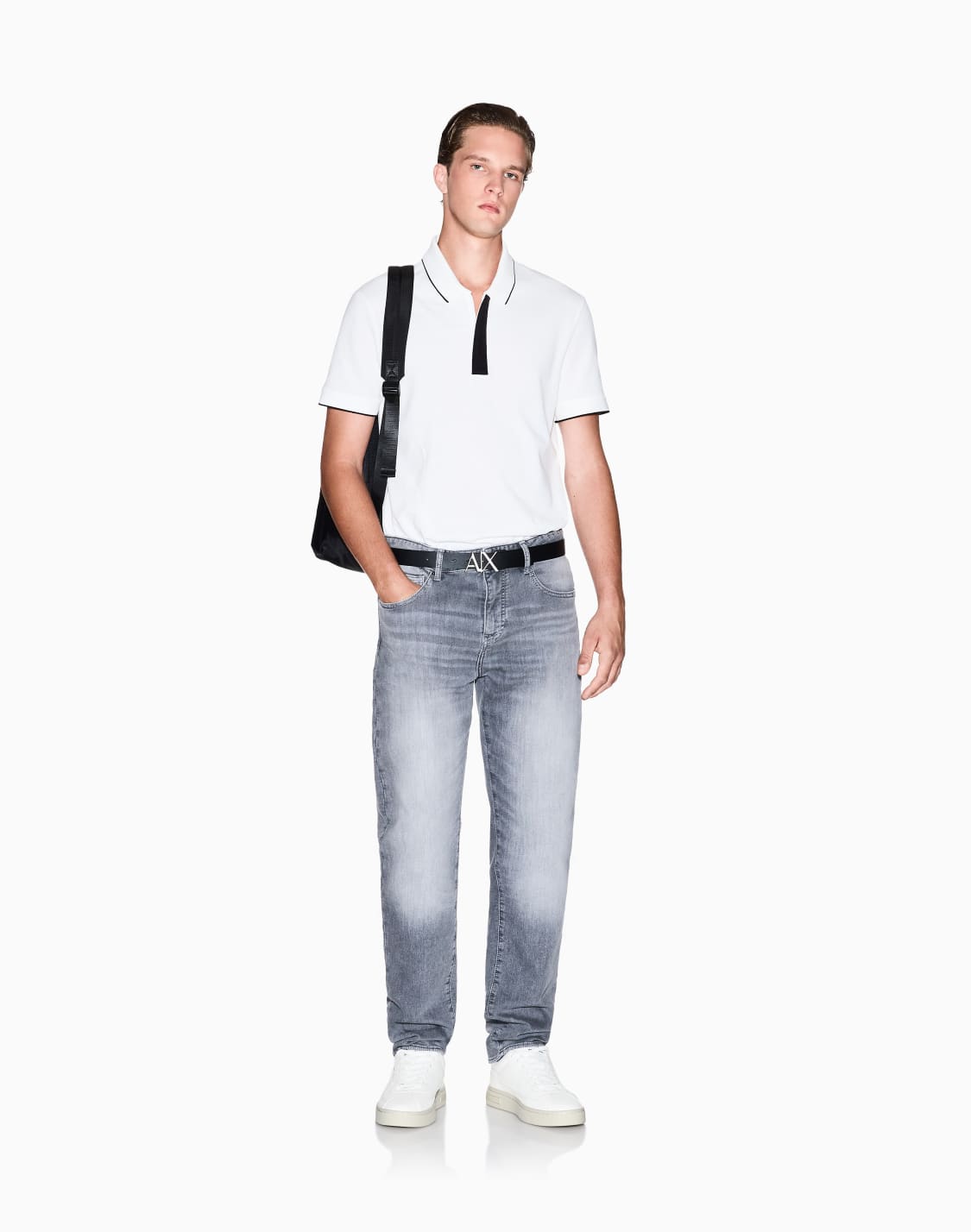 slim-fit-polo-with-button-insert-white--armani-exchange