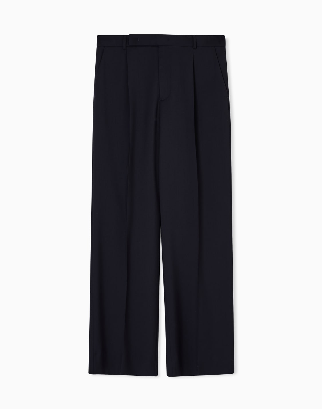 pantalon-pinces-en-serg-stretch-de-laine-vierge-icon-bleu-marine--emporio-armani