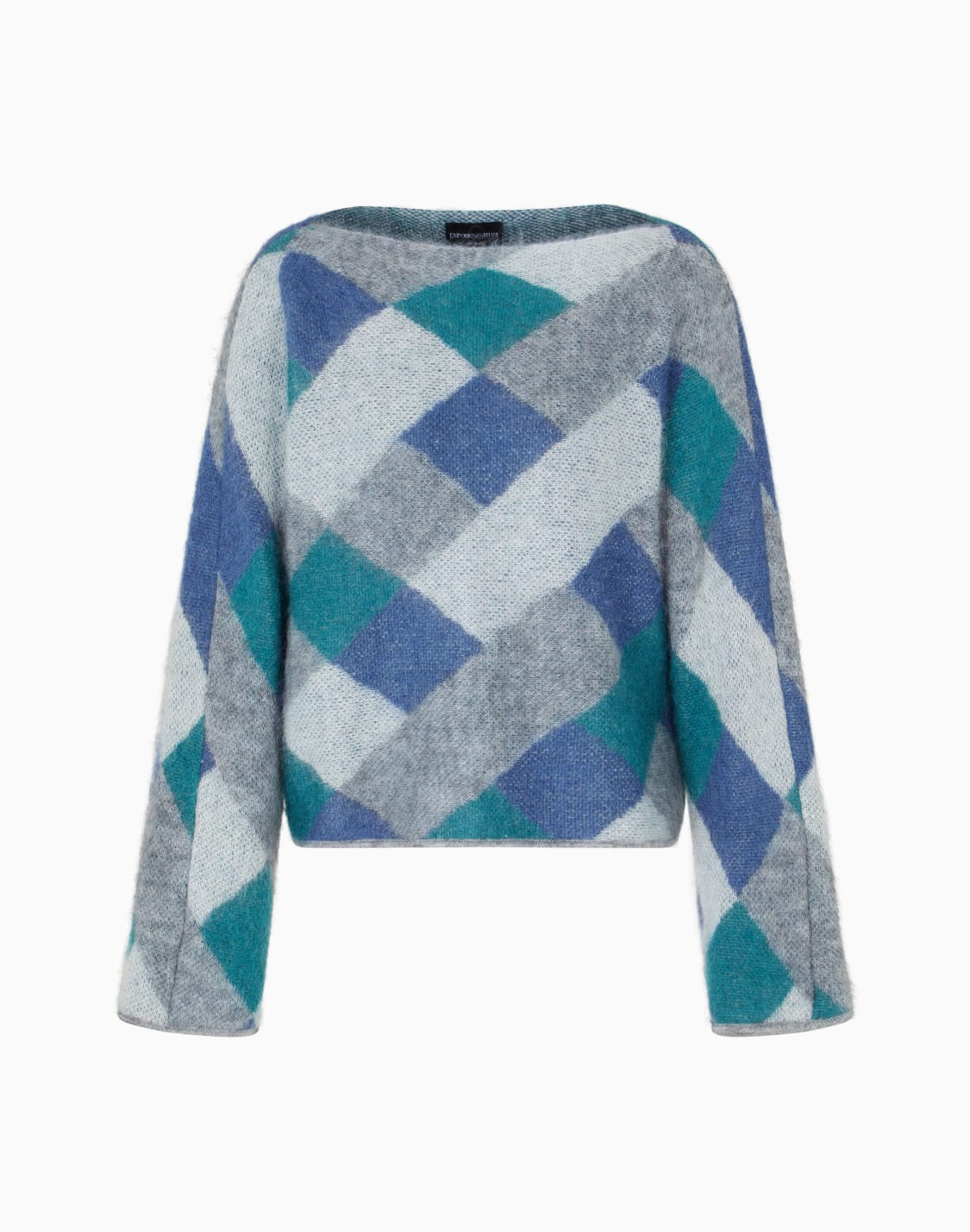pull-encolure-bateau-en-mlange-de-laine-et-mohair-jacquard-avec-motif-all-over-gris--emporio-armani