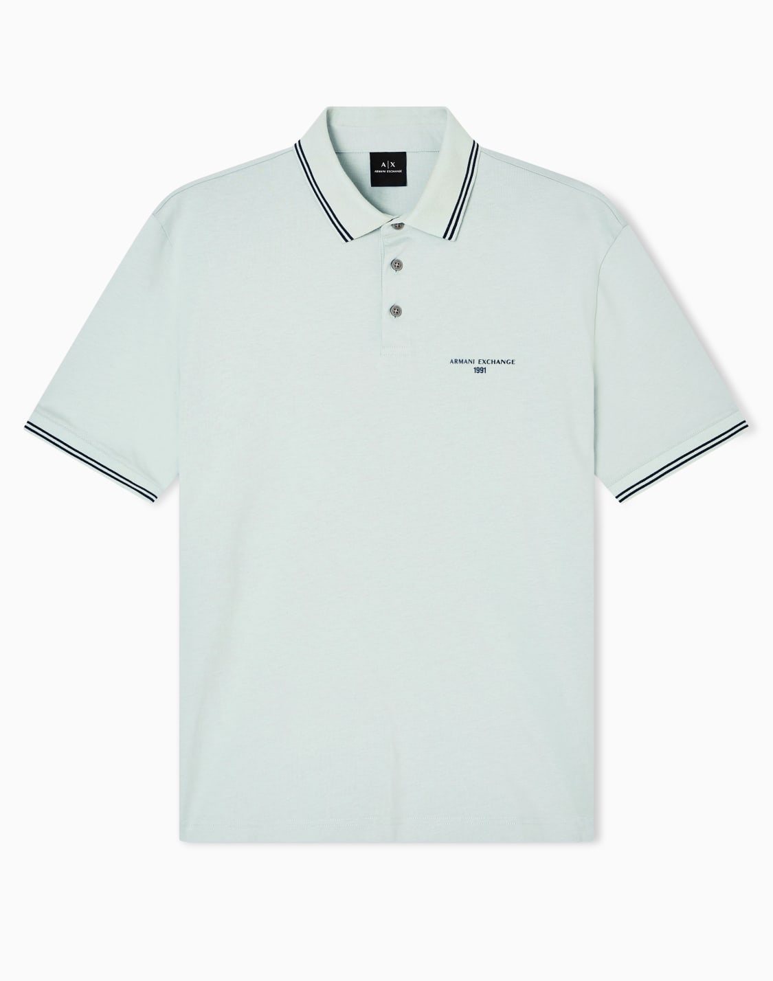 polo-de-jersey-de-algodn-de-corte-regular-verde--armani-exchange
