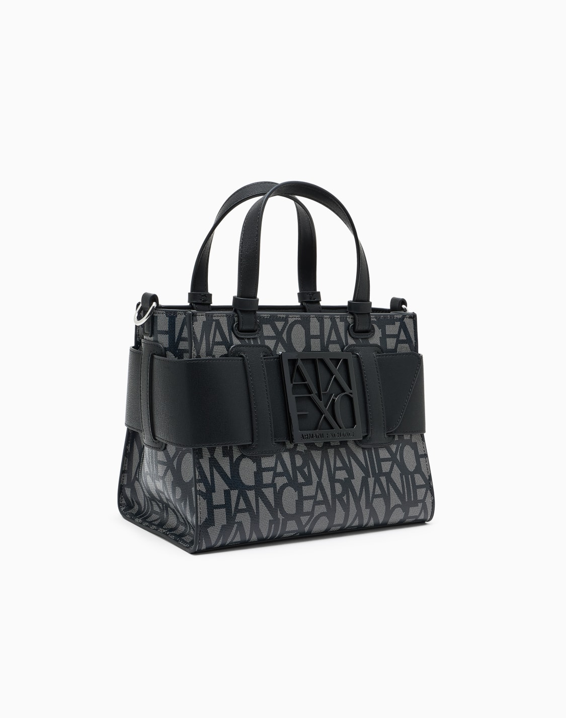bolso-tote-mediano-con-detalle-en-contraste-negro--armani-exchange