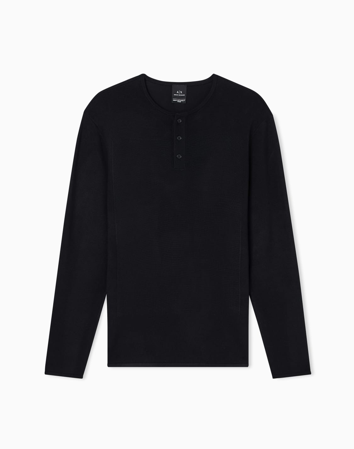 long-sleeved-shirt-black--armani-exchange
