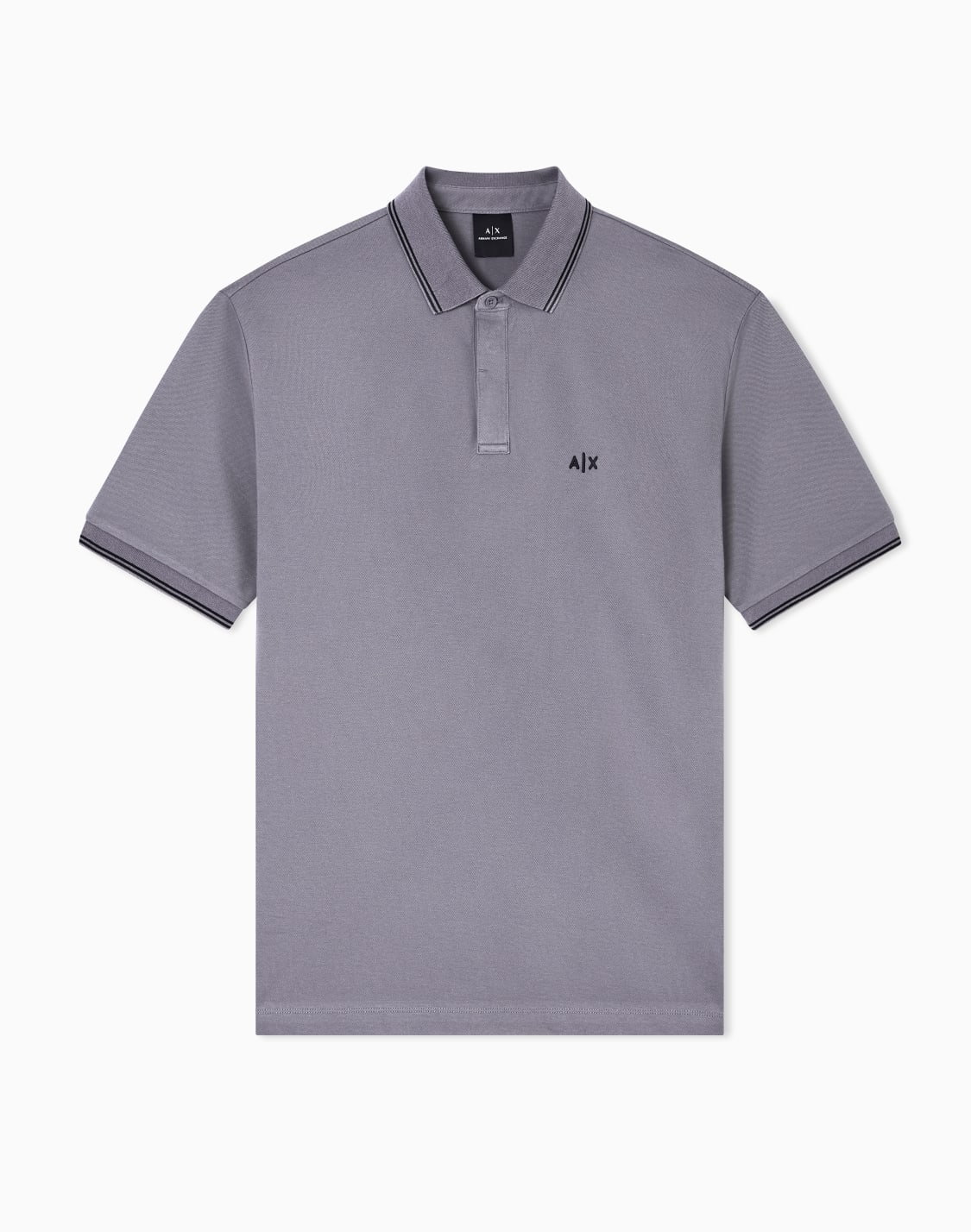 polo-shirts-grey--armani-exchange