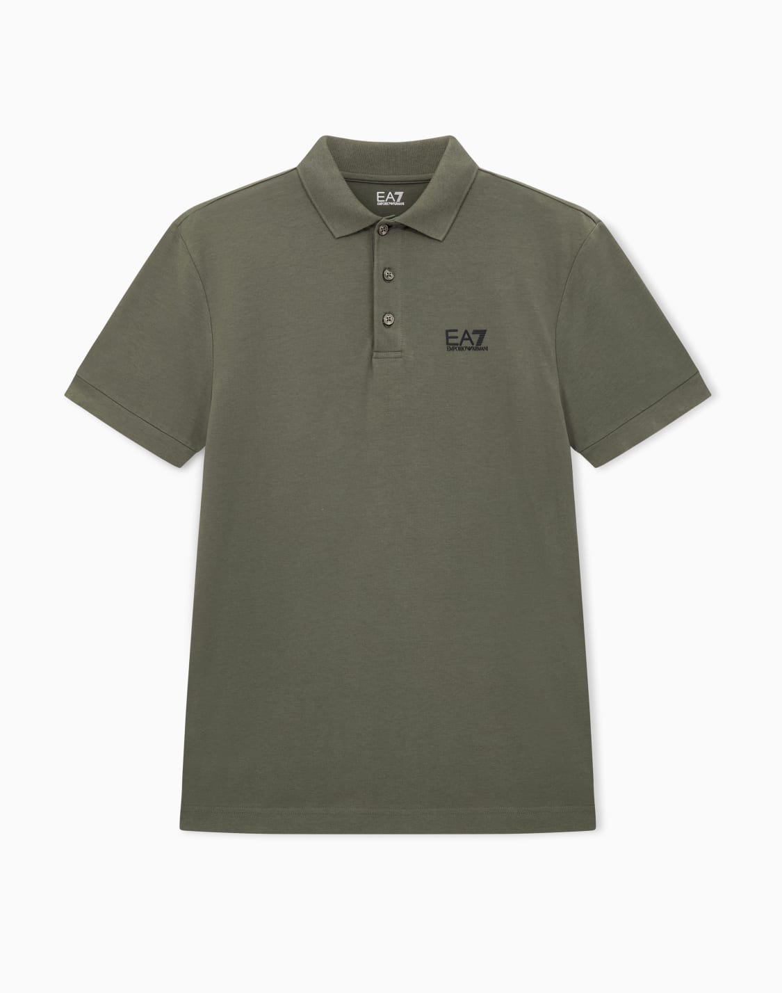 polo-core-identity-de-algodn-elstico-verde--ea7