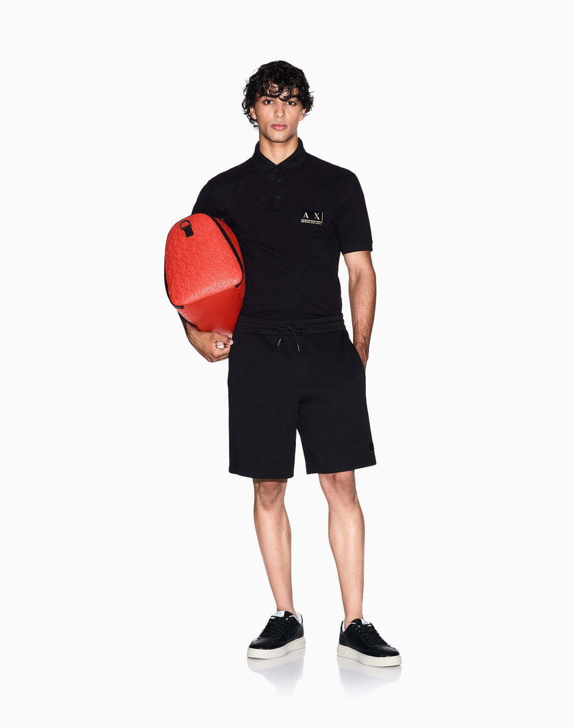 polo-shirts-black--armani-exchange