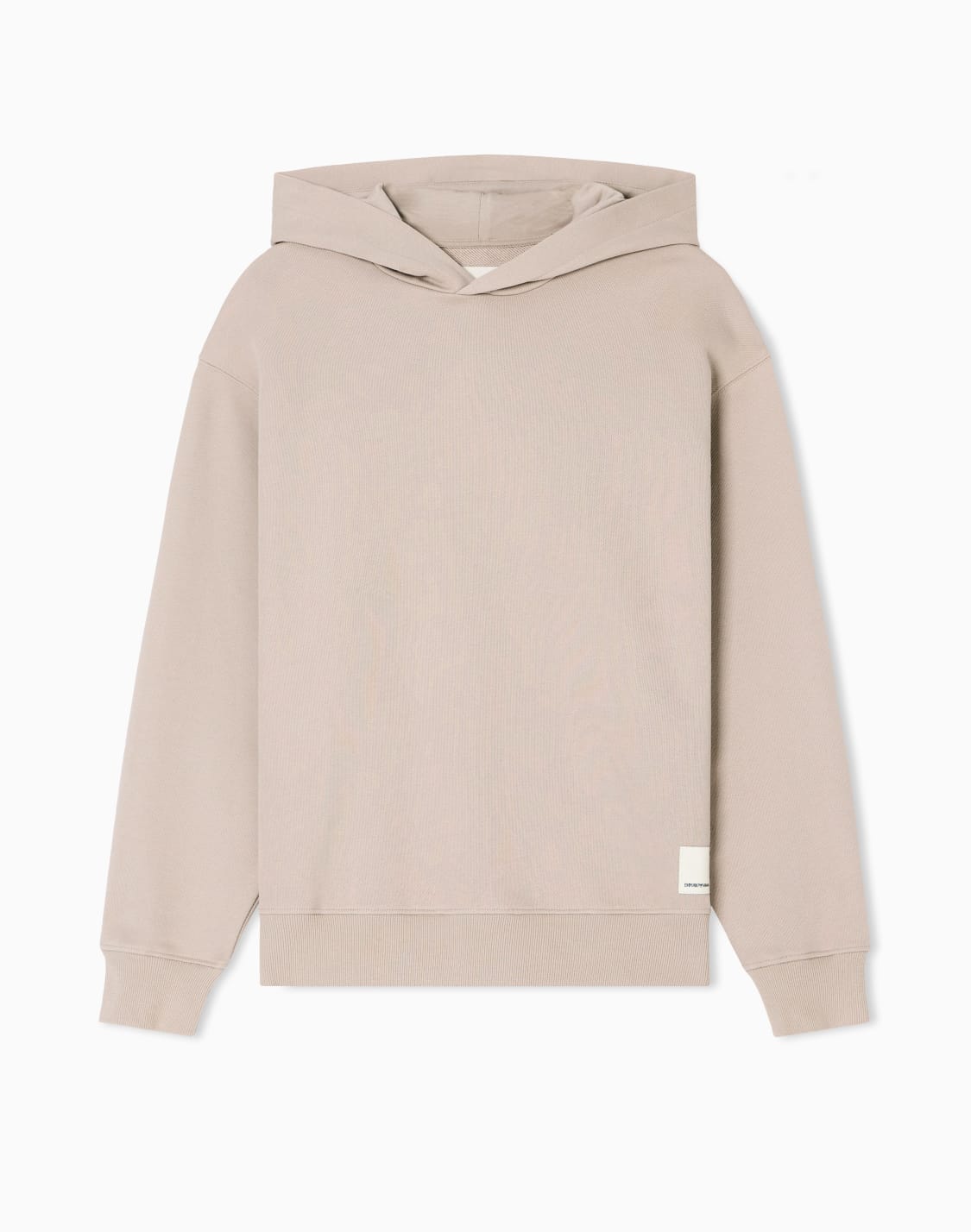 sweat-shirt-capuche-en-jersey-beige--emporio-armani