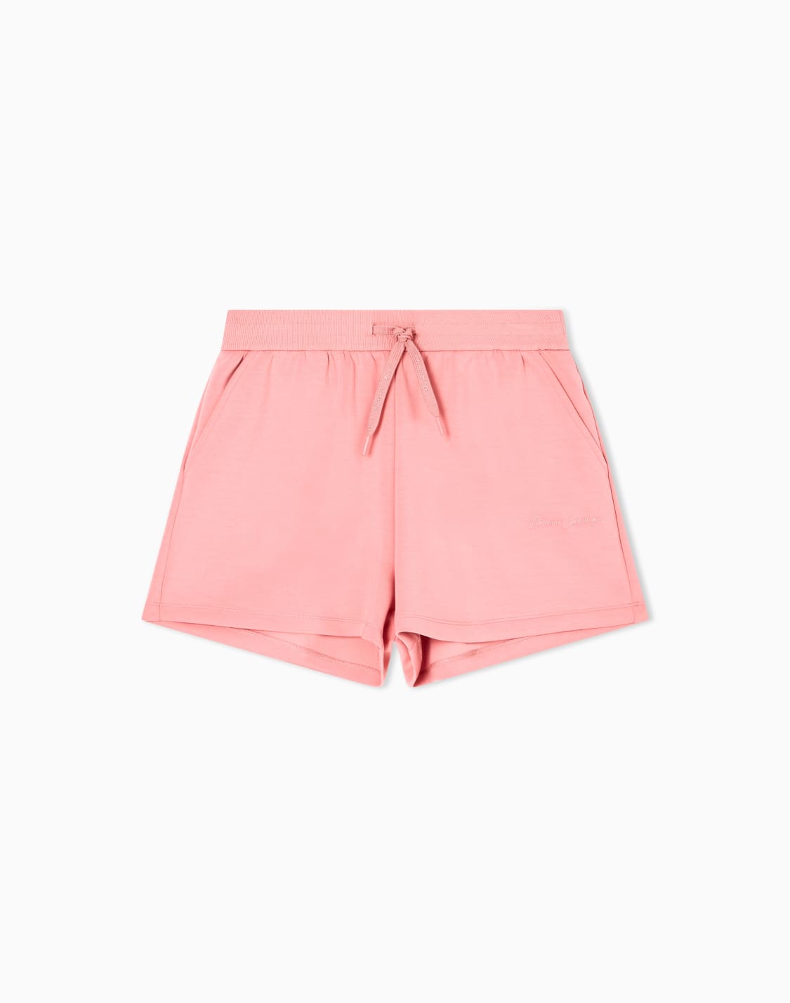 logo-sweatshirt-shorts-pink--armani-exchange