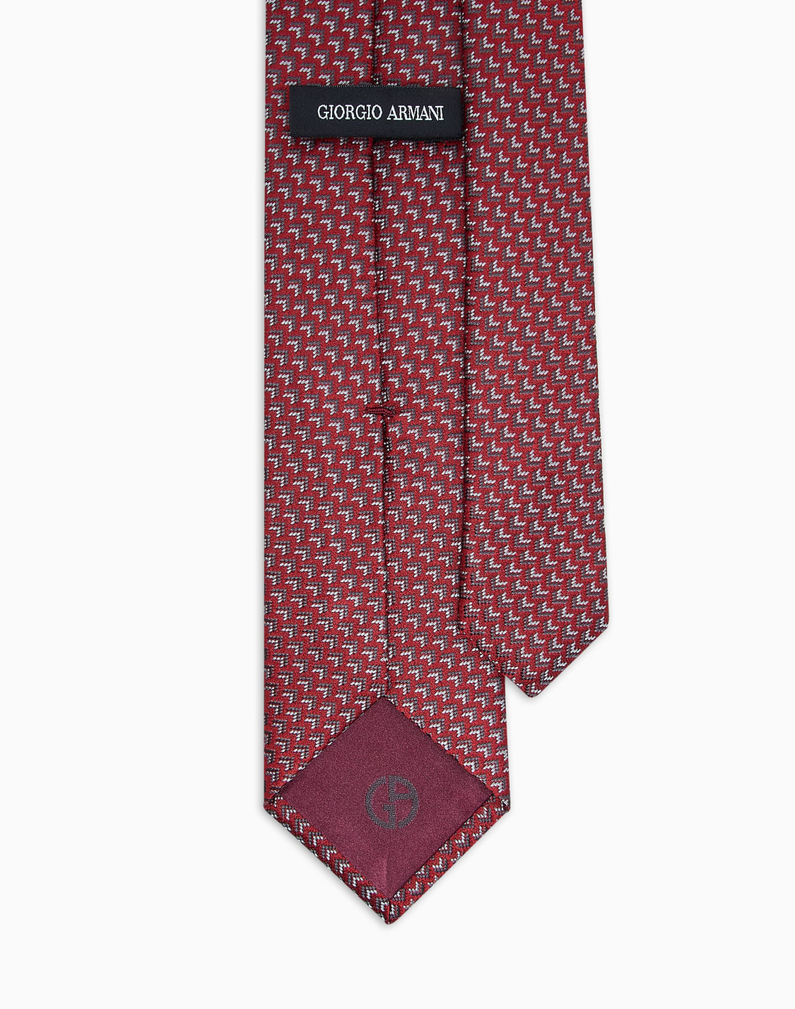 silk-tie-with-geometric-jacquard-motif-red--giorgio-armani