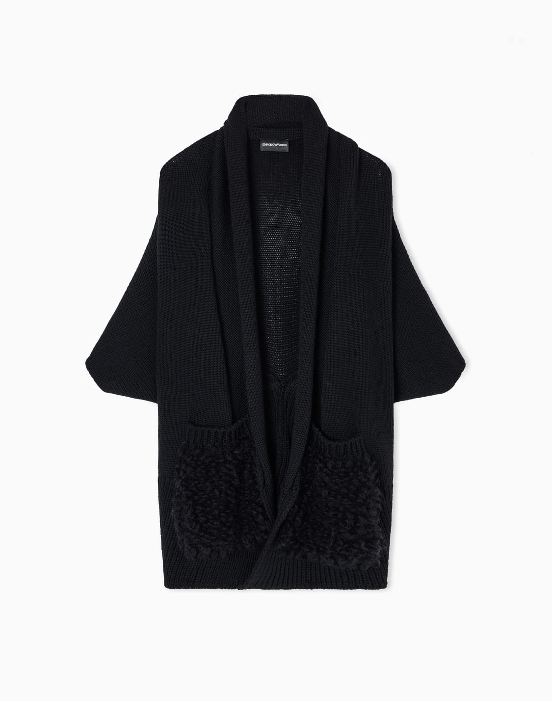 cape-aus-der-polygon-sonderkollektion-gefertigt-aus-einer-woll-mischung-schwarz--emporio-armani