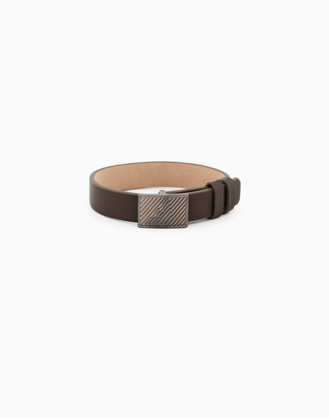 -브라운-가죽-id-팔찌-멀티컬러--emporio-armani
