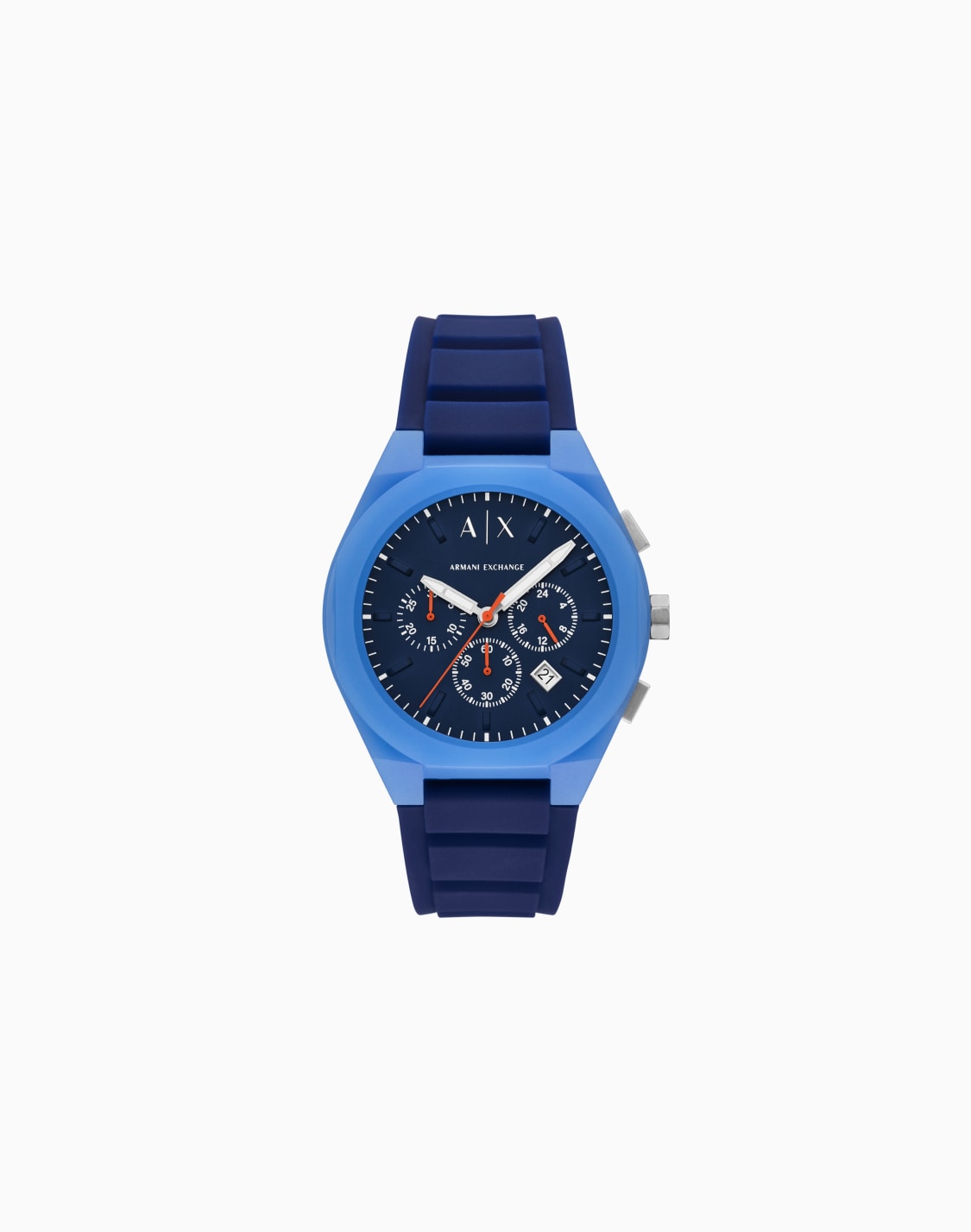 -sync-chronograph-blue-silicone-watch-multicoloured--armani-exchange